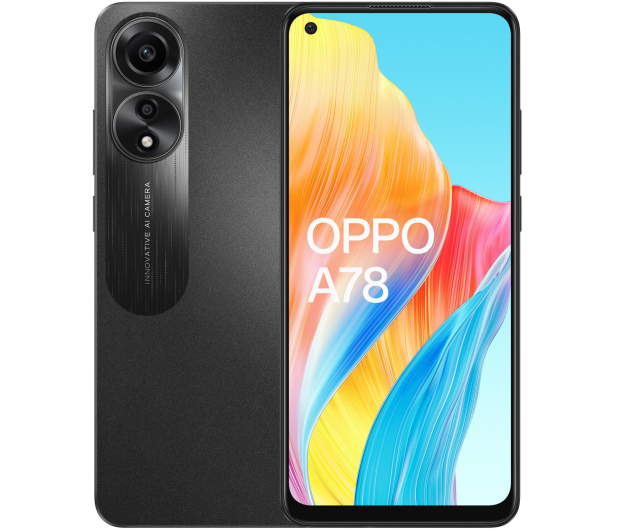 OPPO A78 8/128GB czarny - 1165074 - zdjęcie